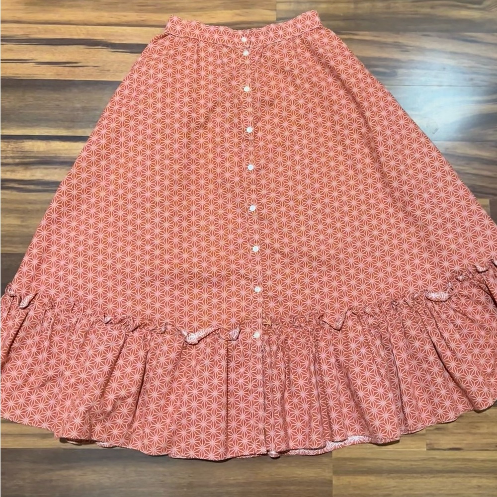 Vintage Gunne Sax Prairie Skirt Size 7